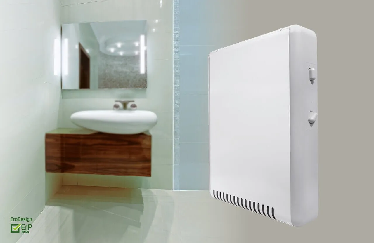 E-Comfort Roundline Eco Bathroom 325x400 300W