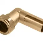 Bonfix messing inschuifkniekoppeling 22mm knel