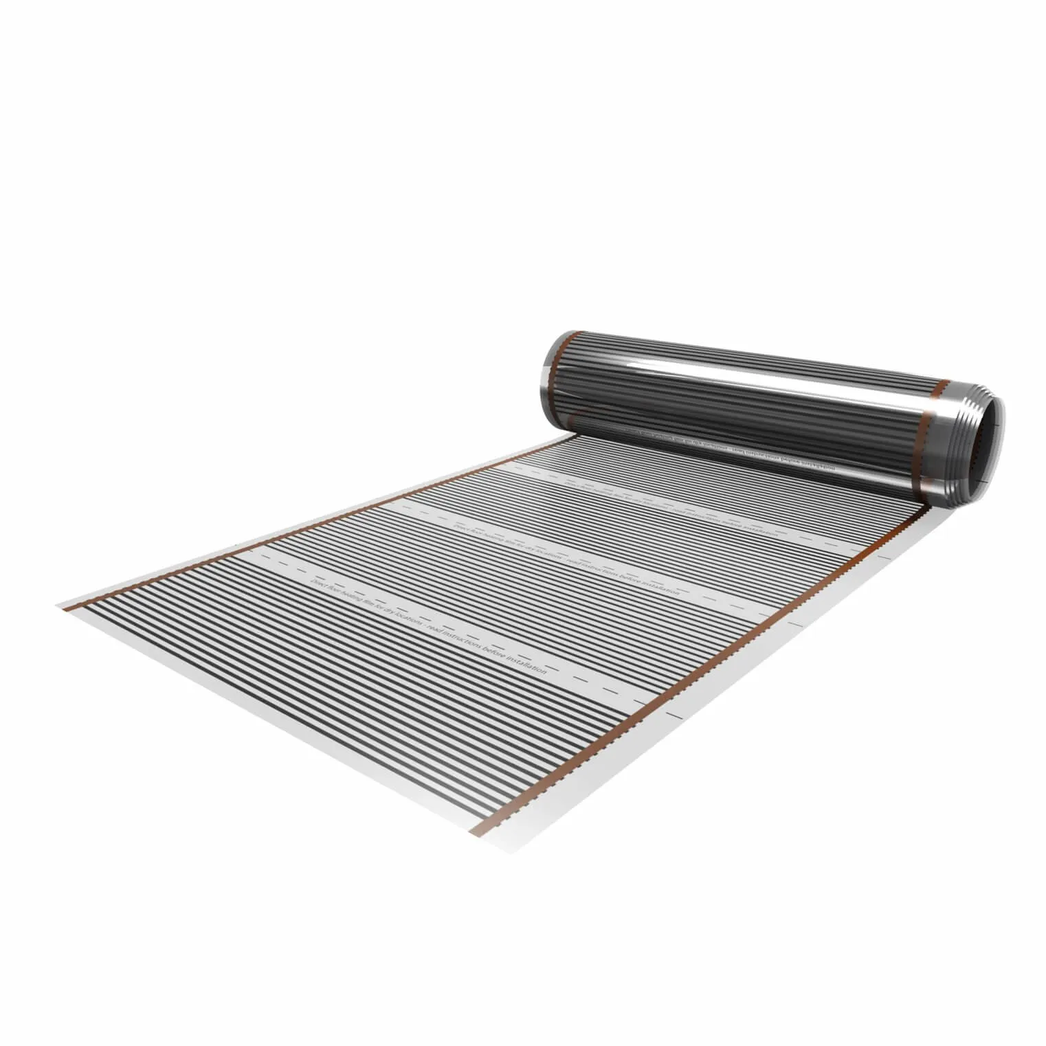 MAGNUM Foil (Folie) set 15 m² - 1800 Watt Thermostaat zwart - Afbeelding 2