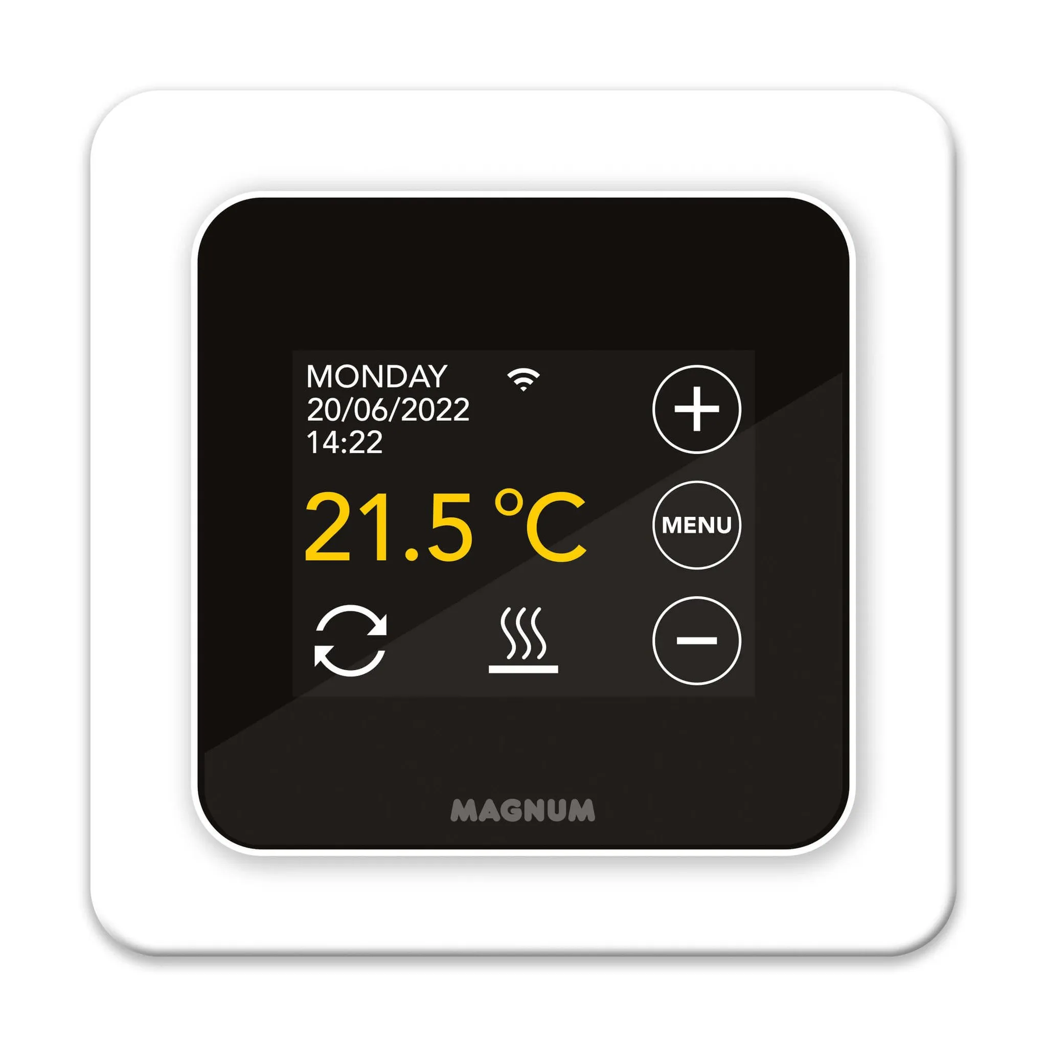 MAGNUM Foil (Folie) set 15 m² - 1800 Watt Thermostaat zwart - Afbeelding 3