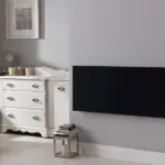 Masterwatt Design zwart elektrische radiator RF Zwart, 2000 Watt, 1.050 x 450 x 68 mm