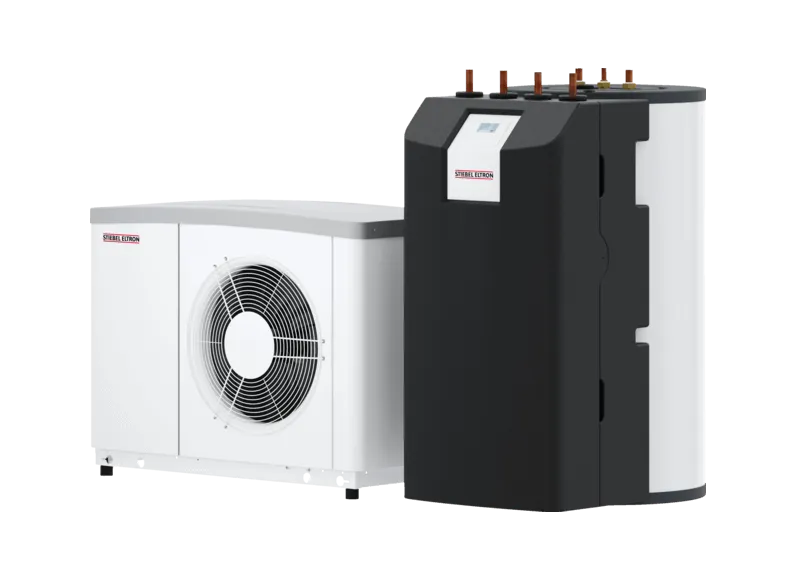 Stiebel Eltron Warmtepompset met geintegreerde boiler van 178 liter (WPL 09 ACS classic compact Set 1.1) - Afbeelding 2