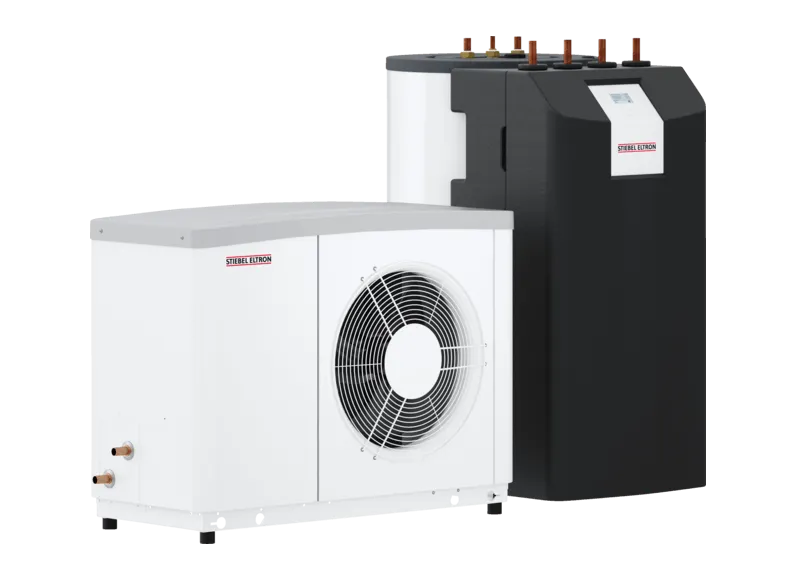Stiebel Eltron Warmtepompset met geintegreerde boiler van 178 liter (WPL 09 ACS classic compact Set 1.1) - Afbeelding 3