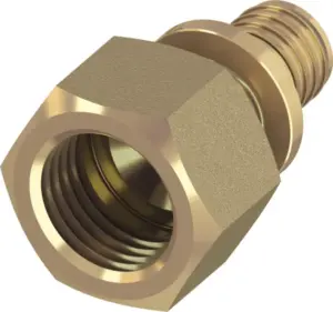 TECEflex schroefbus silicium brons 16 mm x Rp 1/2"
