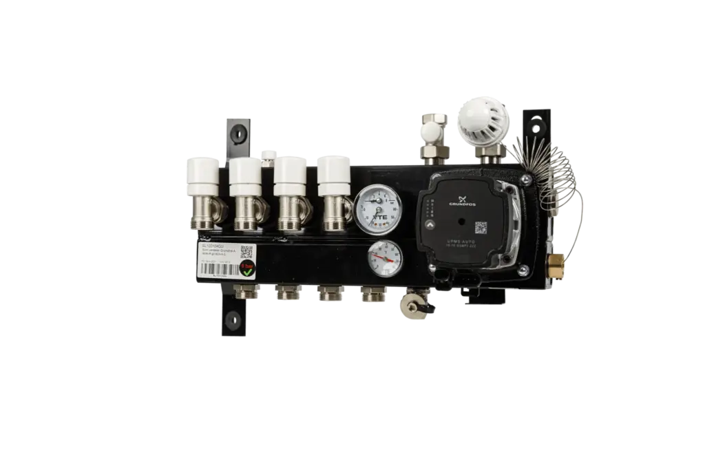 VTE Slim verdeler Grundfos A Label