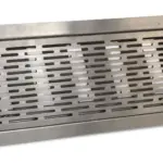 Vent-Axia Uniflexplus ventilatie instelbaar vloerrooster met sleuven - GEPOLIJST RVS