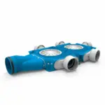 Vent-Axia Uniflexplus ventilatie samengestelde verdeler 5x Ø90mm met horizontale tuit Ø125mm
