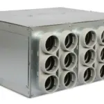 Vent-Axia Uniflexplus ventilatie verdeler met geluiddemper 18x Ø69mm met tuit