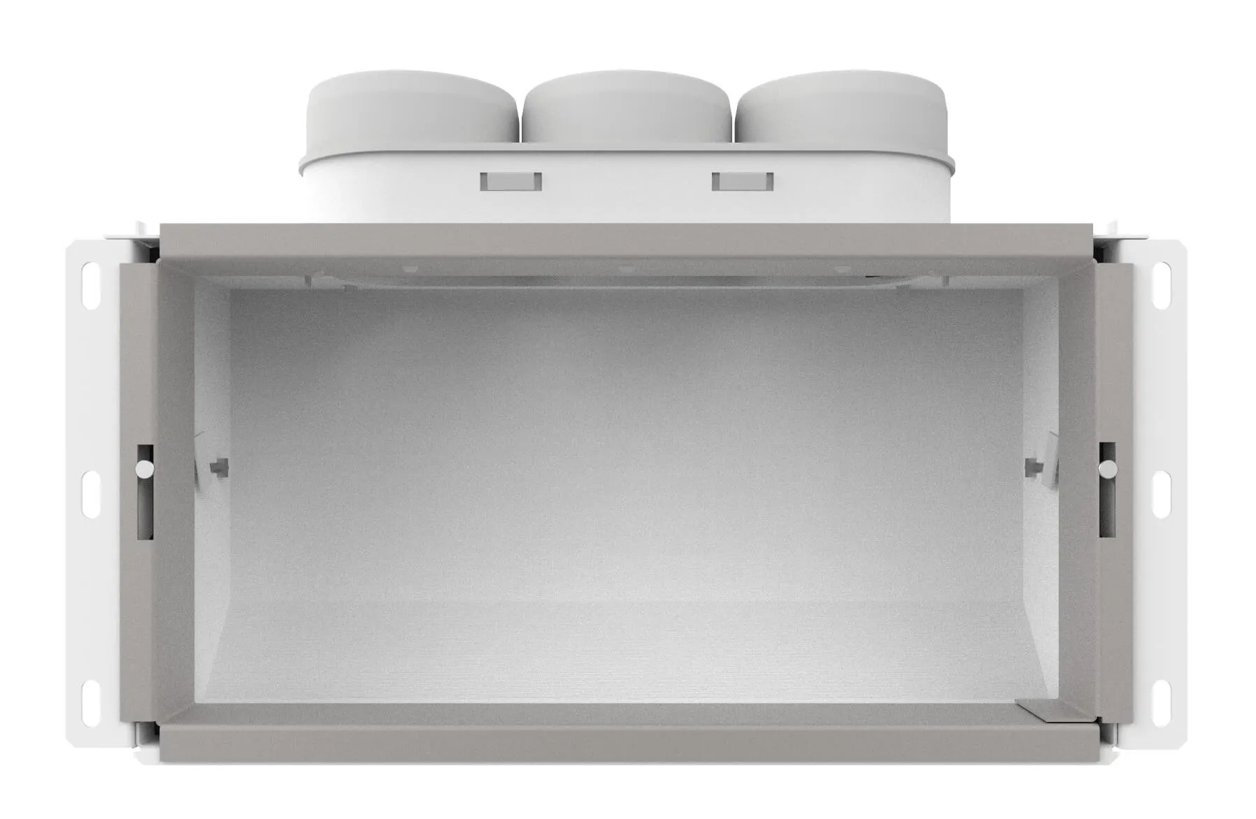 Vent-Axia Uniflexplus wandcollector bovenaansluiting 3x Ø69 mm