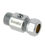 BONFIX Kogelstopkraan knel 3/8 x 12 (schroevendraaier)