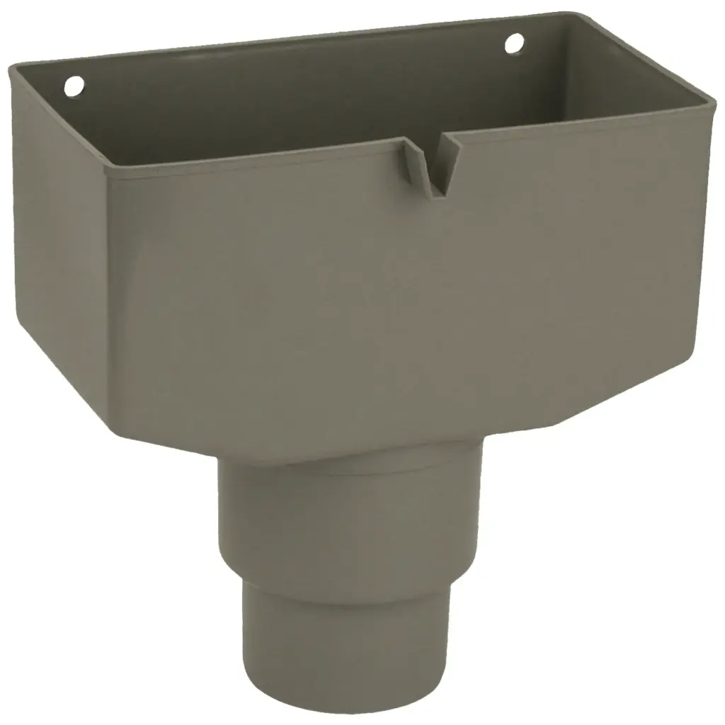 PVC HWA Vergaarbak Model I grijs 80 / 100
