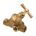 BONFIX Stopkraan 12 x 12 mm capillair met aftap