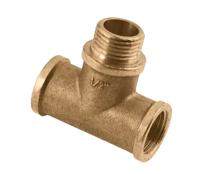 BONFIX Draad messing T-stuk