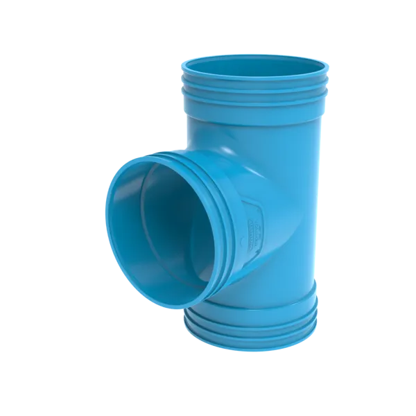 Wavin Ventiza T-stuk 90° 125 3M - Afbeelding 2