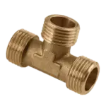 BONFIX Draad messing T-stuk 3/8" buitendraad