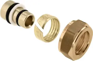 BONFIX 23910 Verloopset ø16x2,0 Alu-pers x 15 mm knel