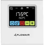 Flowair regeling ELIS/LEO/OXEN T-box touchscreen regeling