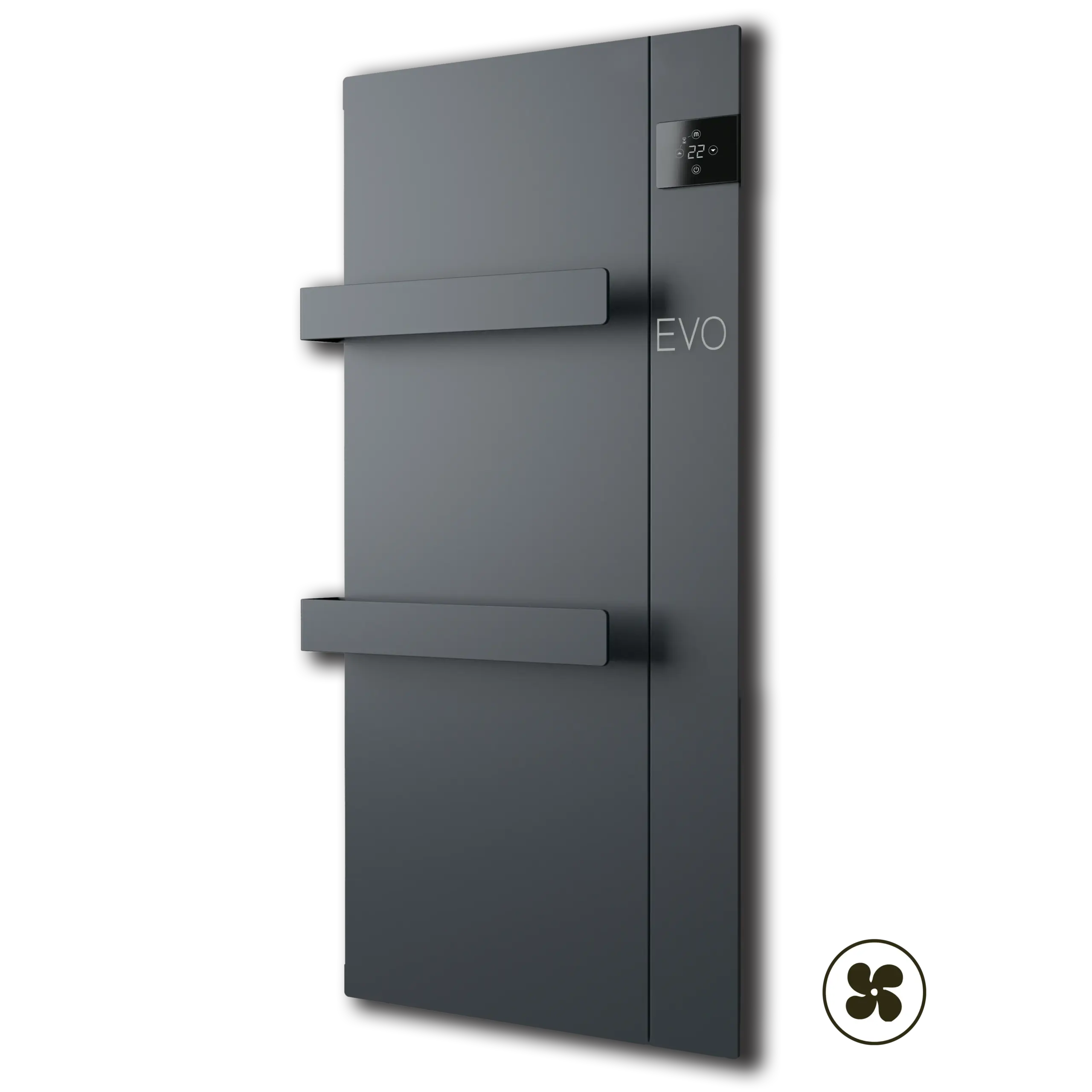 DRL E-Comfort Onsen 900x400 - 1000W - Structuur Grijs RAL 7024