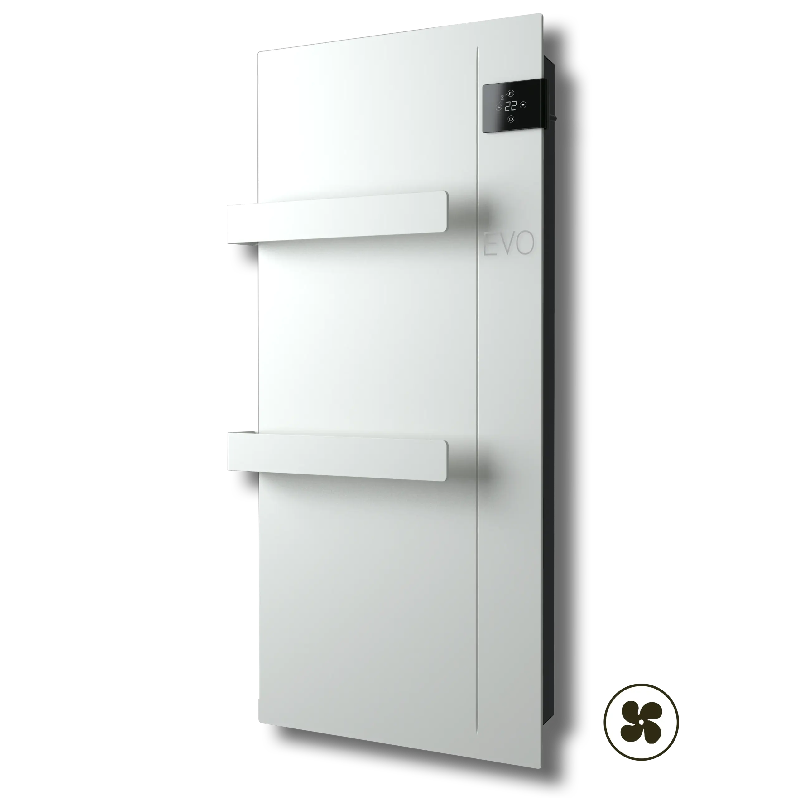 DRL E-Comfort Onsen 900x400 - 1000W - Structuur Wit RAL9003