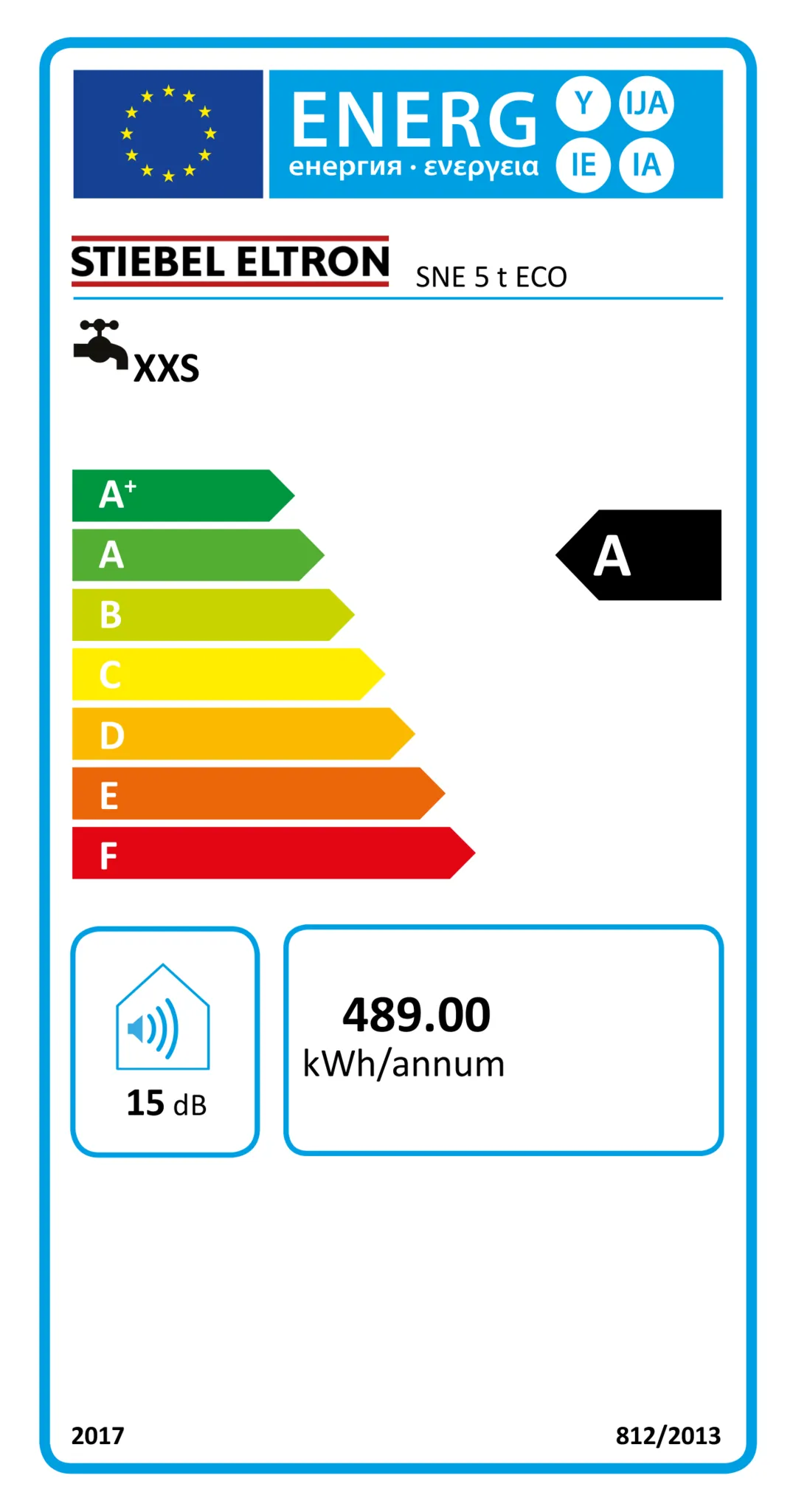 Stiebel Eltron Close-in Set 5 liter boiler met tweeknops WUT kraan chroom - Afbeelding 6