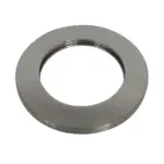 Wiesbaden Caral rozet kraangedeelte eenhendel wastafelkraan 75mm gunmetal PVD