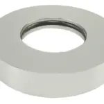 Wiesbaden UniMatch sifon rozet 32 mm x 65 mm chroom