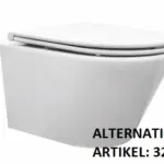 Wiesbaden Vesta junior wandcloset rimless verkort met Flatline toiletzitting sof