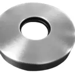 Wiesbaden 304 rozet voor douchearm rond 60 mm geborsteld RVS