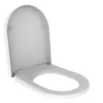 Wiesbaden Vesta toiletzitting softclose en quick release mat wit