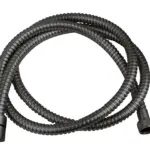 Wiesbaden UniMatch doucheslang metaal 150 cm gunmetal PVD
