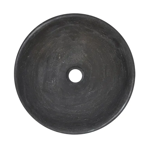 Wiesbaden Raw waskom rond 40x14 cm hardsteen gezoet - Afbeelding 3