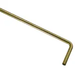 Wiesbaden UniMatch vloerbuis 75 x 22 x 3,2 cm geborsteld messing PVD