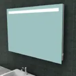 Wiesbaden Tigris spiegel rechthoek met LED en stopcontact 120 x 80 cm
