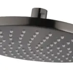 Wiesbaden UniMatch hoofddouche rond 20 x 1,2 cm gunmetal PVD
