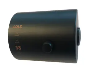 Wiesbaden Caral thermostaatknop voor thermostatische regendoucheset opbouw mat z