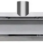 Wiesbaden Douchegoot met flens en tegelrooster 90 x 7 cm RVS