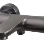 Wiesbaden Caral thermostatische badmengkraan gunmetal PVD