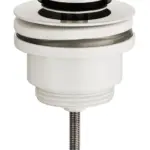 Wiesbaden UniMatch clickwaste afvoerplug 5/4" glans wit