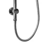 Wiesbaden UniMatch glijstang met wateraansluiting 76,5 cm chroom