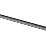 Wiesbaden Alonzo handdoekrek 1-armig gunmetal PVD