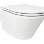 Wiesbaden Vesta wandcloset rimless met Flatline toiletzitting softclose en quick