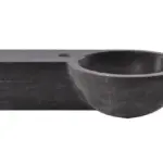 Wiesbaden Raw fontein links rond 40x23x10 cm hardsteen gezoet