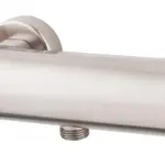 Wiesbaden Caral Cool Touch thermostatische douchemengkraan geborsteld staal PVD