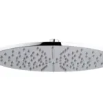 Wiesbaden UniMatch hoofddouche rond 30 x 0,8 cm chroom
