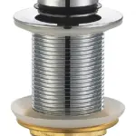 Wiesbaden UniMatch clickwaste afvoerplug verlengd 5/4" chroom