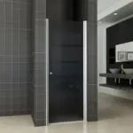 Wiesbaden Between nisdeur 800 x 2000 x 8 mm nano rookglas/chroom