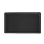 Wiesbaden Demis inbouwnis 30 x 60 x 10 cm mat zwart