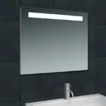 Wiesbaden Tigris spiegel vierkant met LED 80 x 80 cm