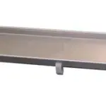 Wiesbaden Tegelrooster voor douchegoot 60 x 7 cm RVS