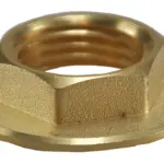 Wiesbaden Bevestigingsmoer messing 1/2"